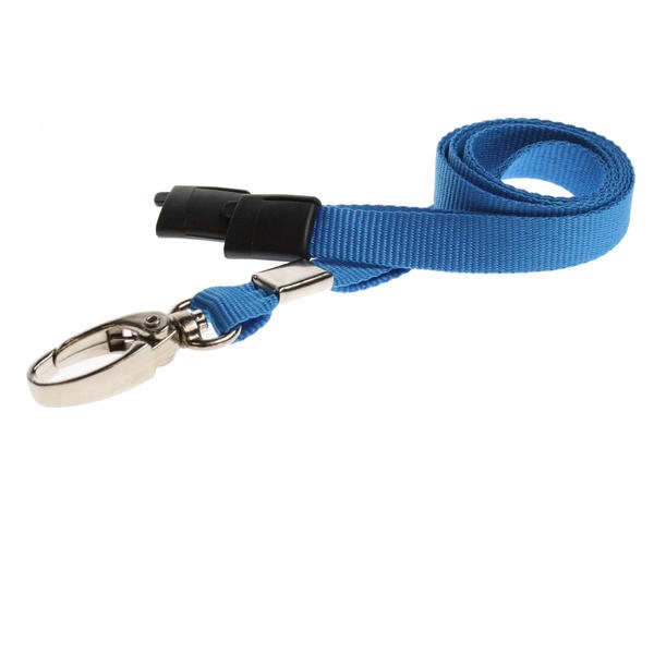 Picture of Blue lanyard / keyhanger 10 mm with metal lobster clip. 60270568